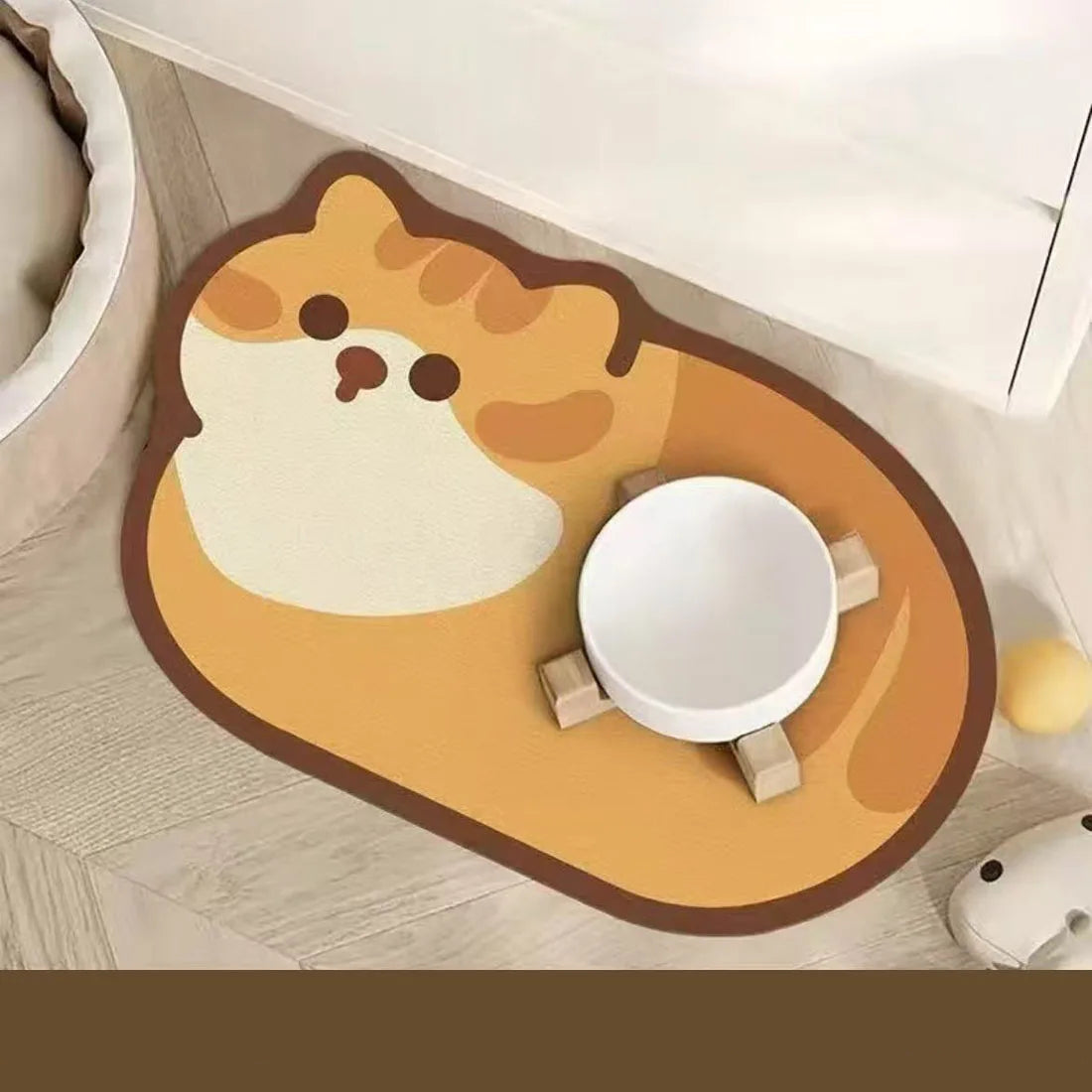 Tapis De Gamelle Chat Séchage Rapide