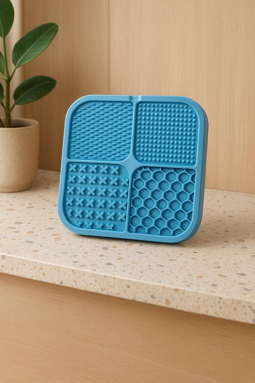 Tapis De Léchage Chien Chat Silicone Anti-Stress