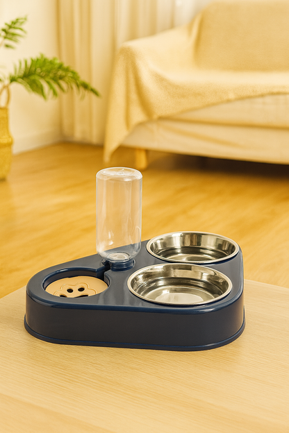 Gamelle Chien Chat Inox Auto-Service Antidérapante