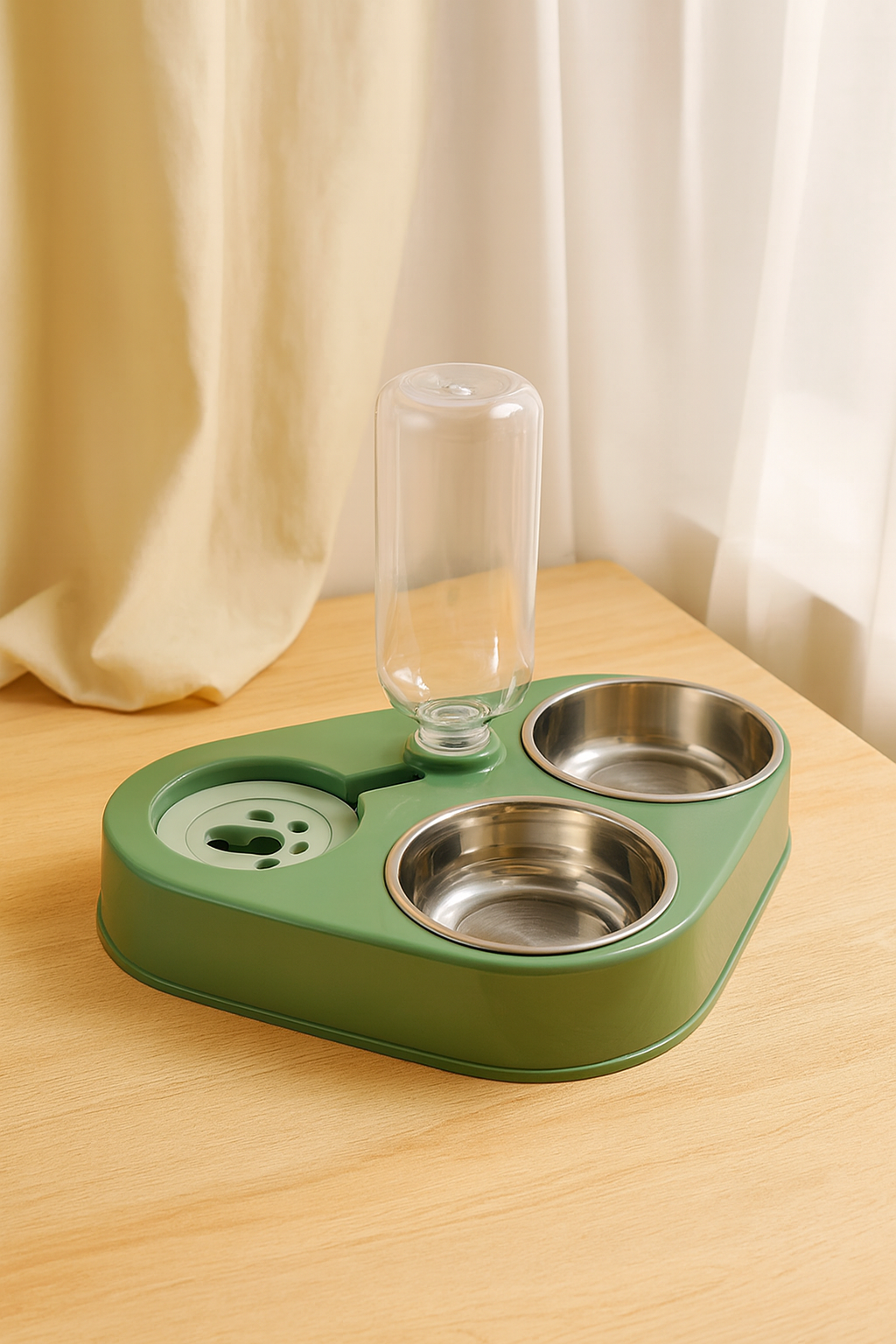 Gamelle Chien Chat Inox Auto-Service Antidérapante