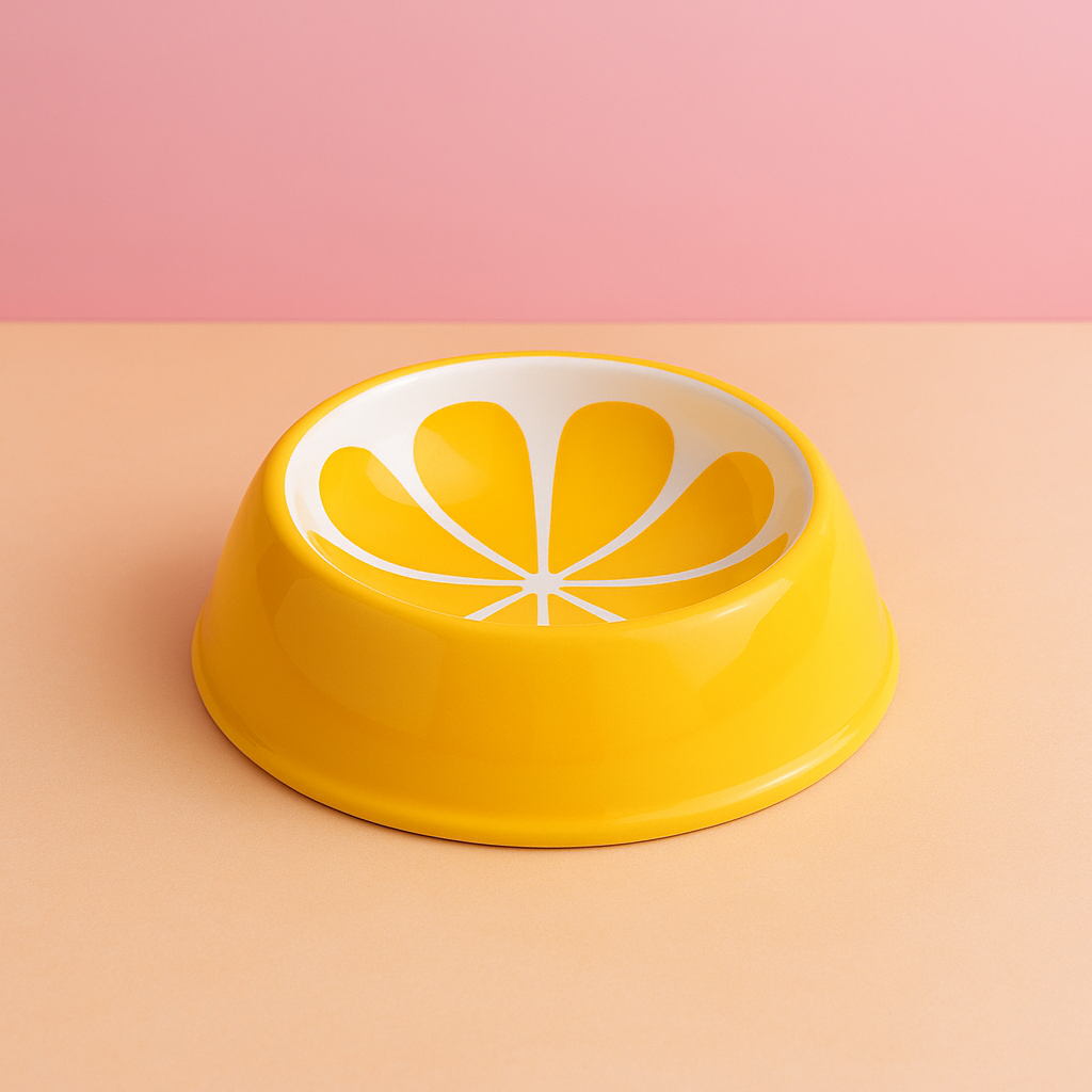 Gamelle Chien Chat Céramique Fruits Colorés