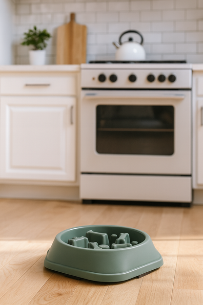 Gamelle Anti-Glouton – Taille Moyenne | Ralentit l’Ingestion & Améliore la Digestion