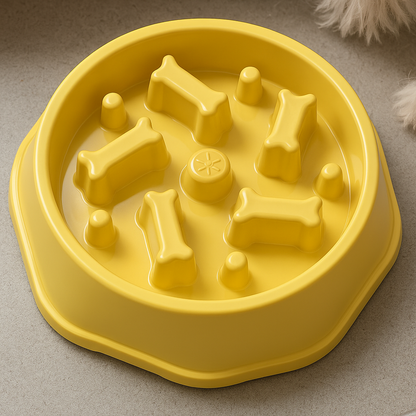 Gamelle Anti-Glouton – Taille Moyenne | Ralentit l’Ingestion & Améliore la Digestion