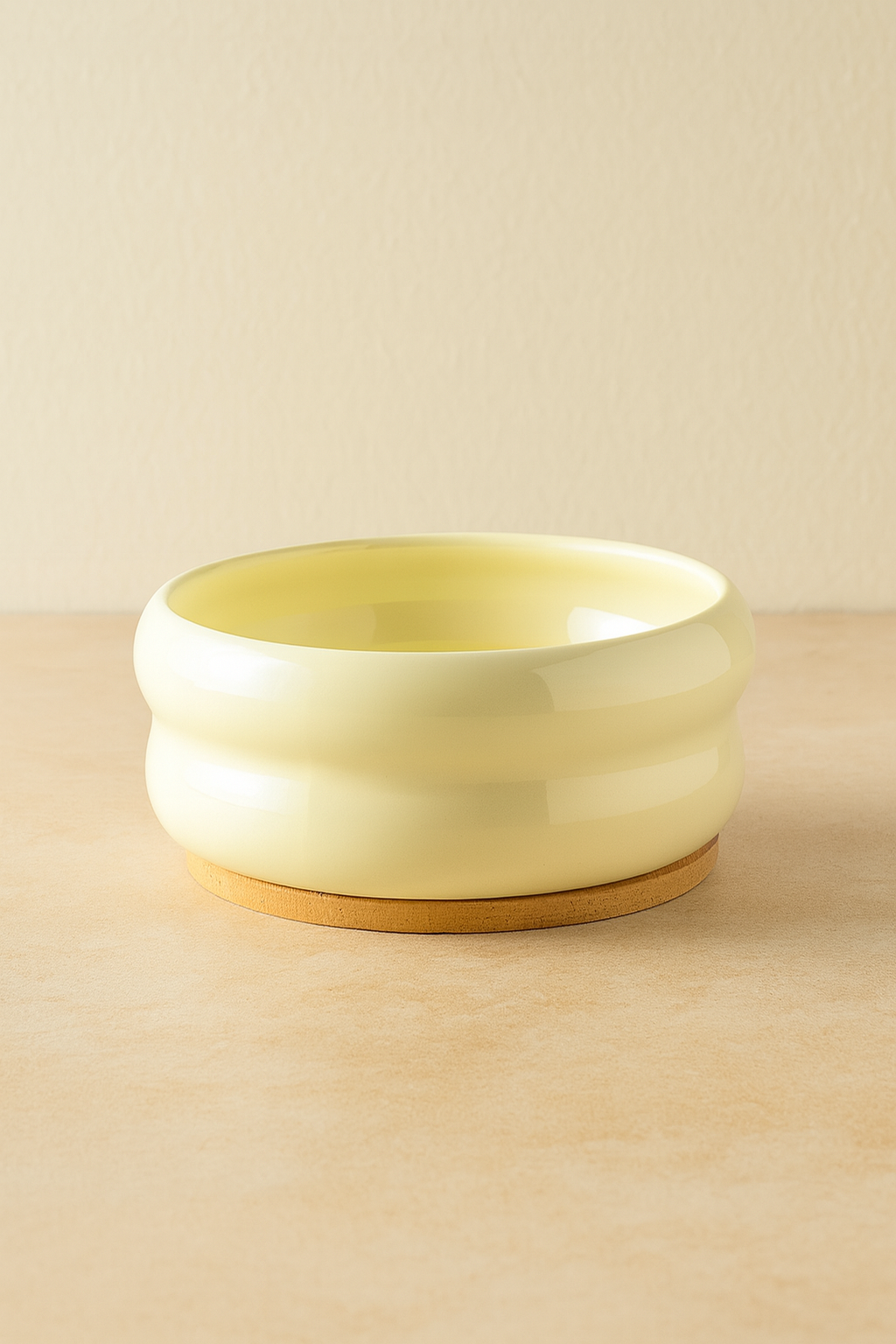 Gamelle Chiot Et Chat Bambou Et Céramique