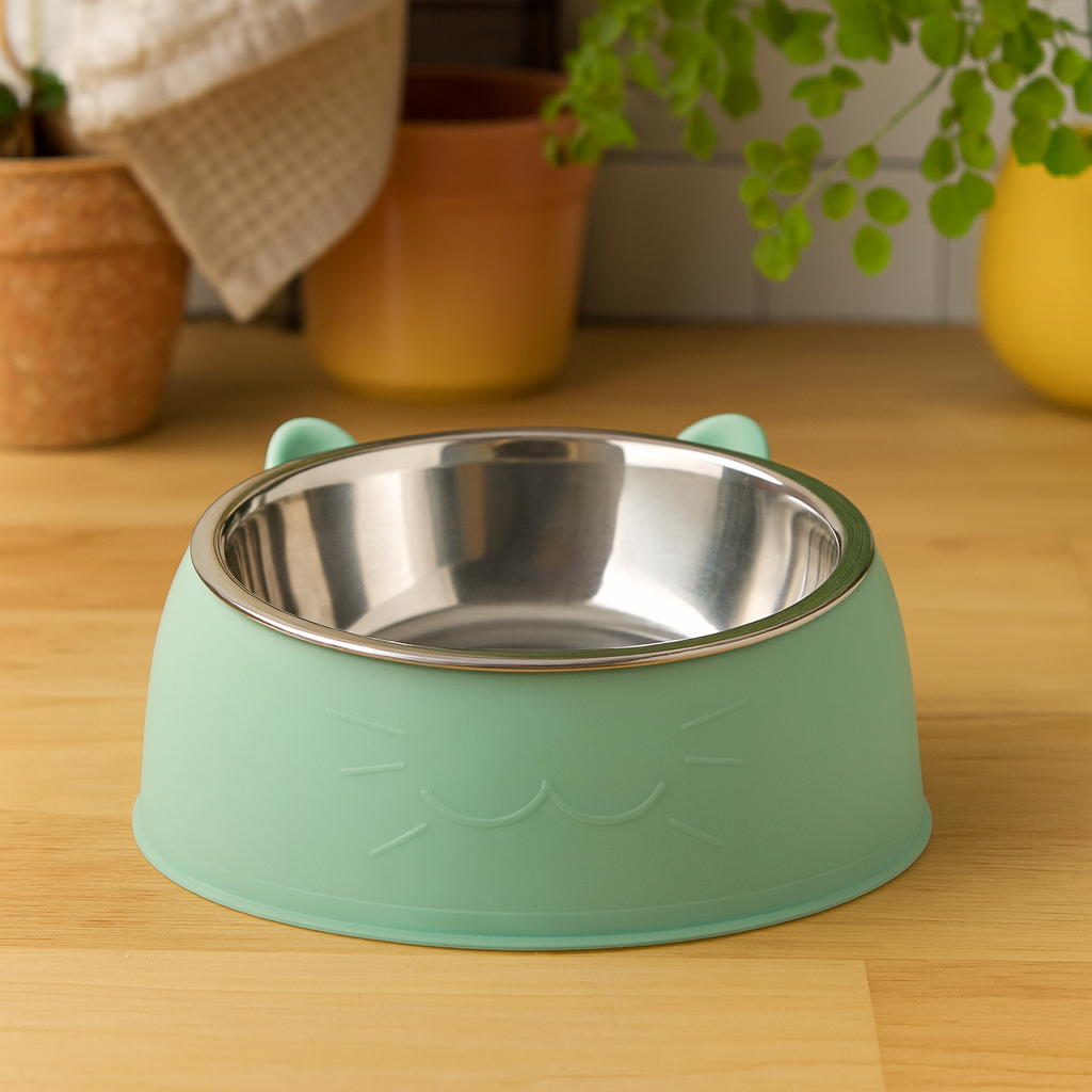 Gamelle Chat Inox Inclinée Antidérapante