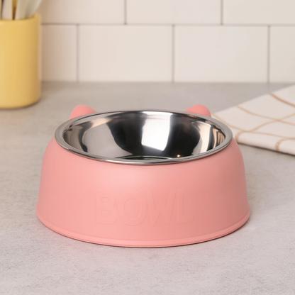 Gamelle Chat Inox Inclinée Antidérapante