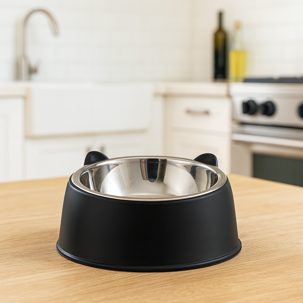 Gamelle Chat Inox Inclinée Antidérapante