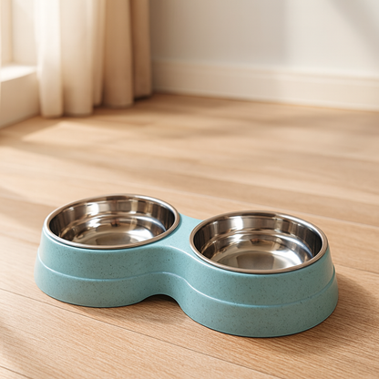 Gamelle Chien Chat Double Bol