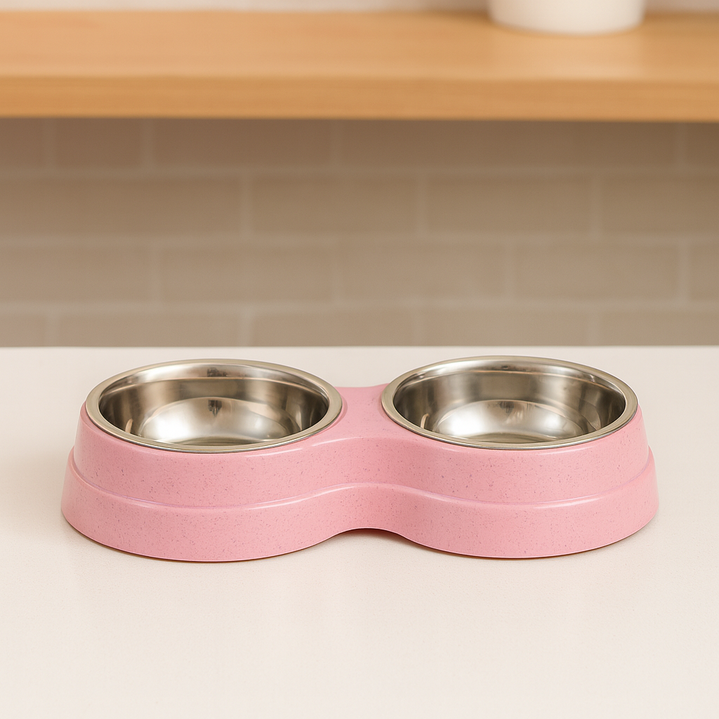 Gamelle Chien Chat Double Bol