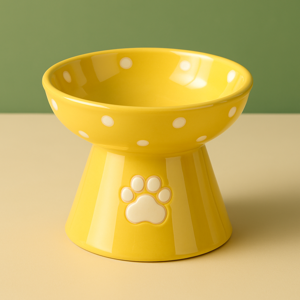 Gamelle Chat Surélevée Eau Et Croquettes