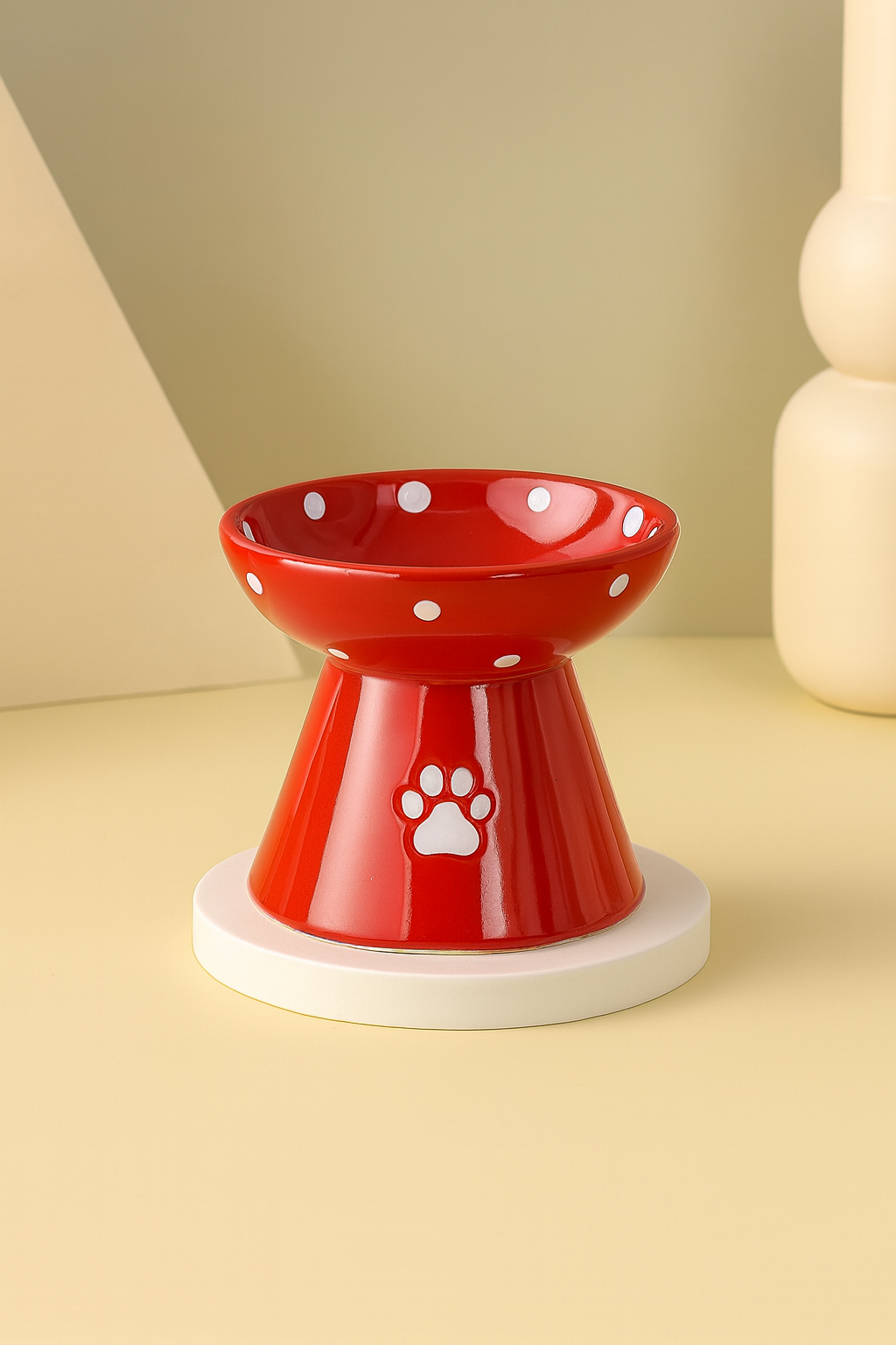 Gamelle Chat Surélevée Eau Et Croquettes