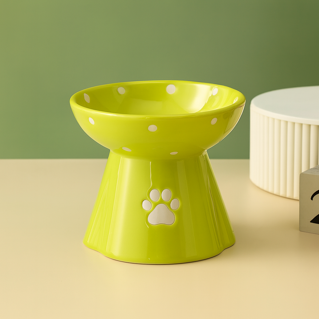 Gamelle Chat Surélevée Eau Et Croquettes