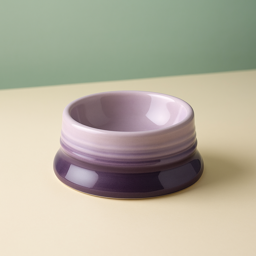 Gamelle Chien Chat Ronde Dégradée Élégante