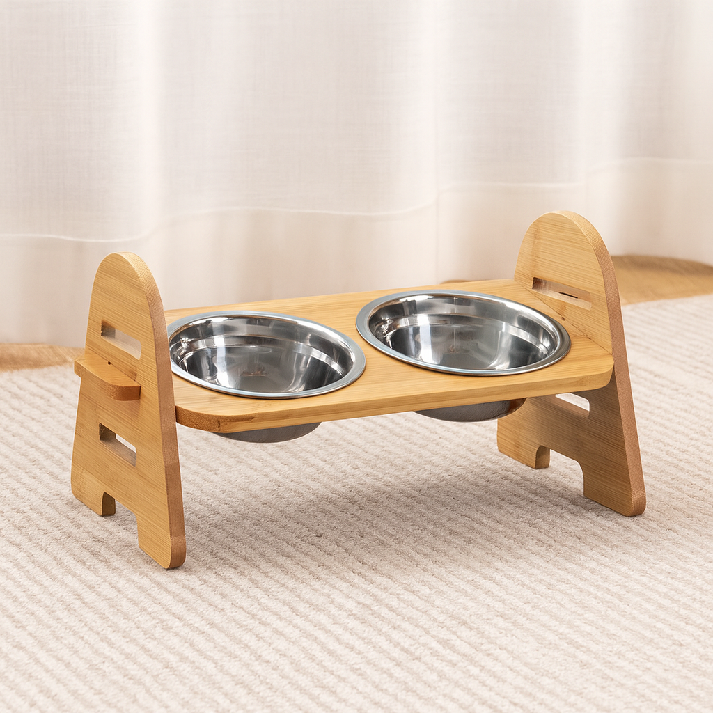 Gamelle Chien Chat Surélevée Inclinée Réglable