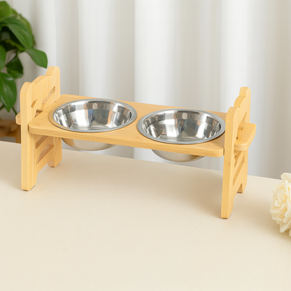 Gamelle Chien Chat Surélevée Inclinée Réglable