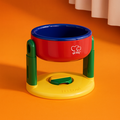 Gamelle Chien Chat Surélevée Hauteur Réglable