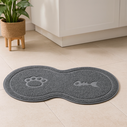 Tapis De Gamelle Chien Chat Protection Sol
