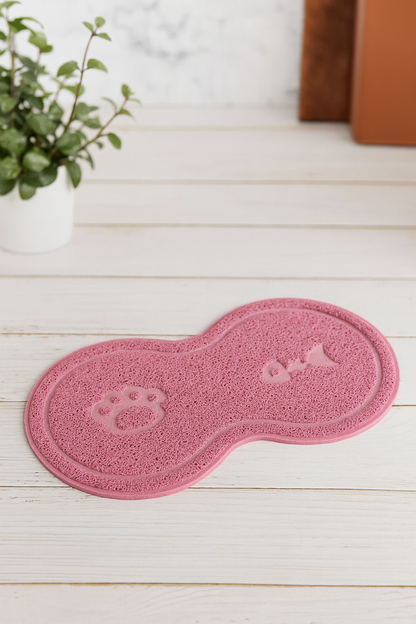 Tapis De Gamelle Chien Chat Protection Sol