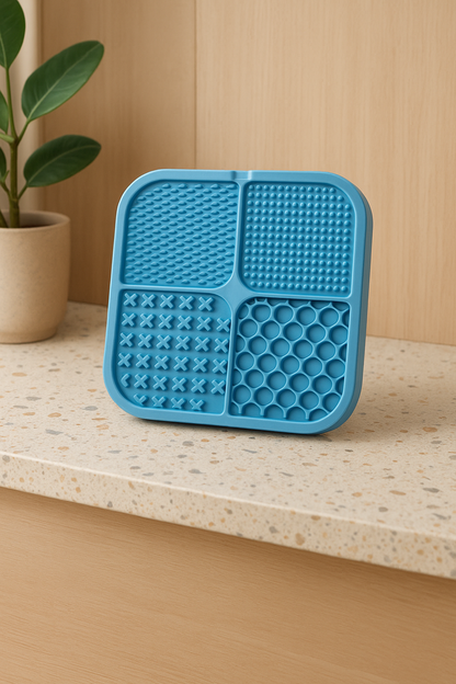 Tapis De Léchage Chien Chat Silicone Anti-Stress