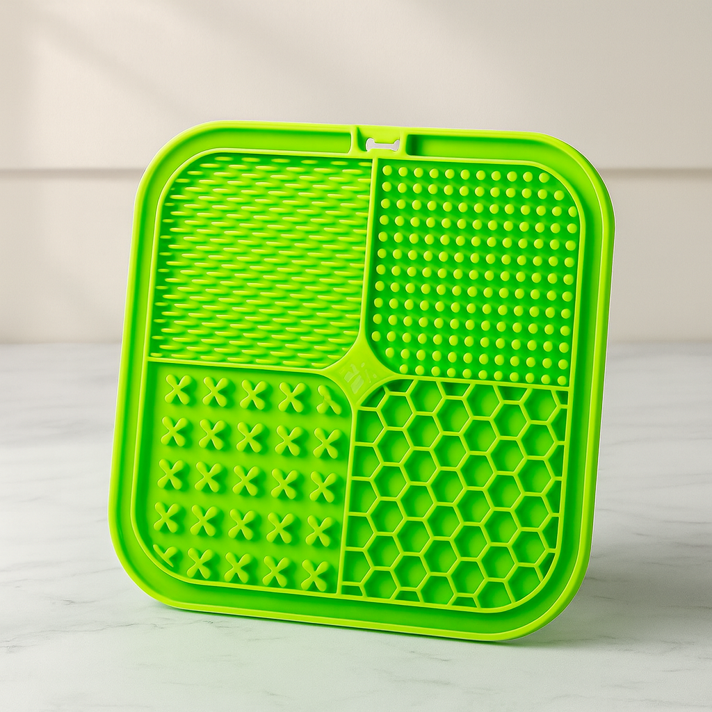Tapis De Léchage Chien Chat Silicone Anti-Stress