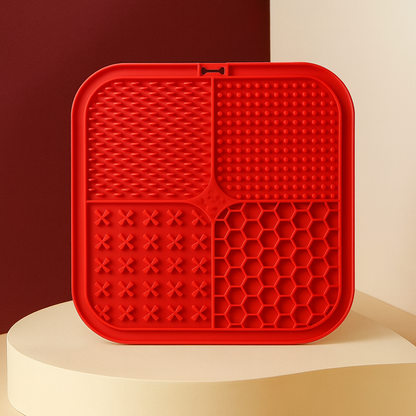 Tapis De Léchage Chien Chat Silicone Anti-Stress