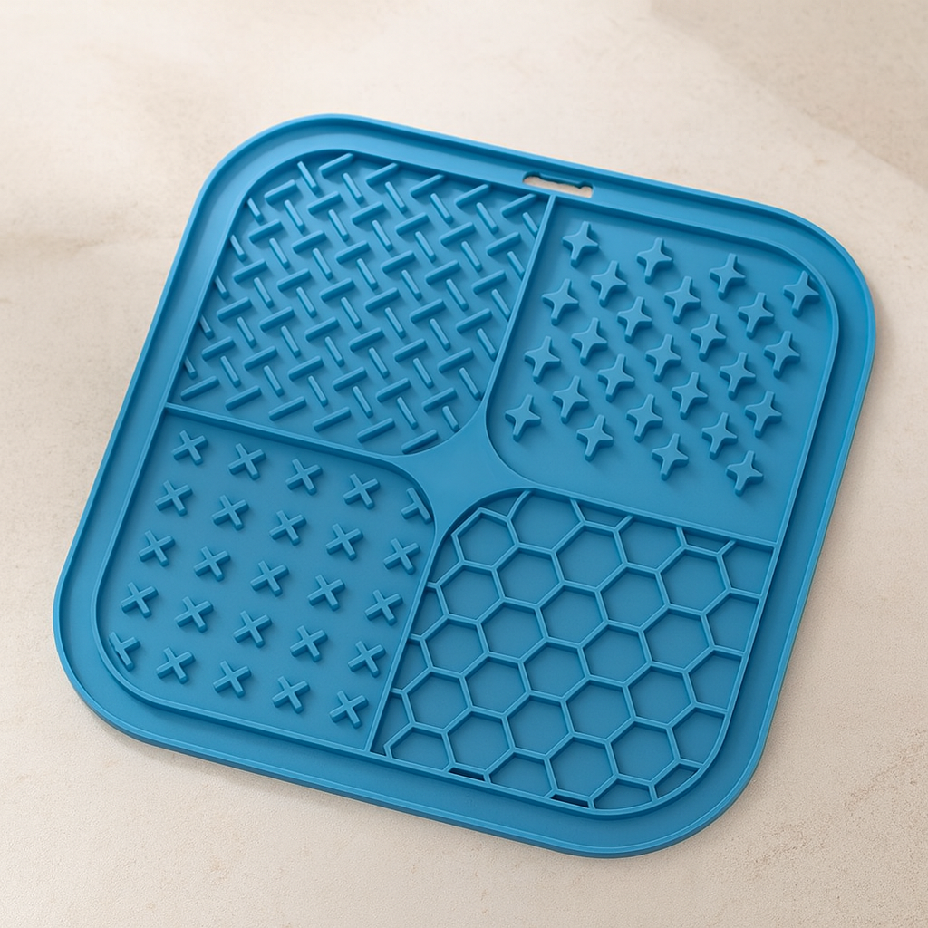 Tapis De Léchage Chien Chat Silicone Anti-Stress