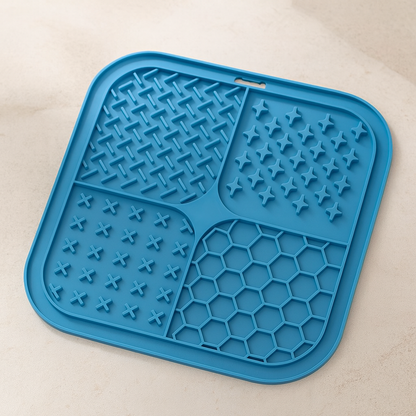 Tapis De Léchage Chien Chat Silicone Anti-Stress
