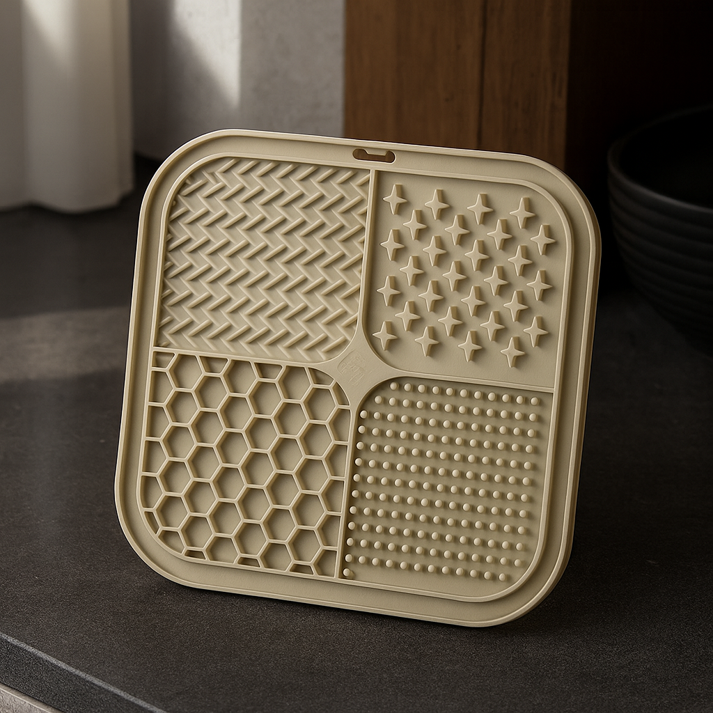 Tapis De Léchage Chien Chat Silicone Anti-Stress