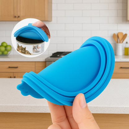 Couvercle Silicone Chien Chat Boîte De Conserve Rond2