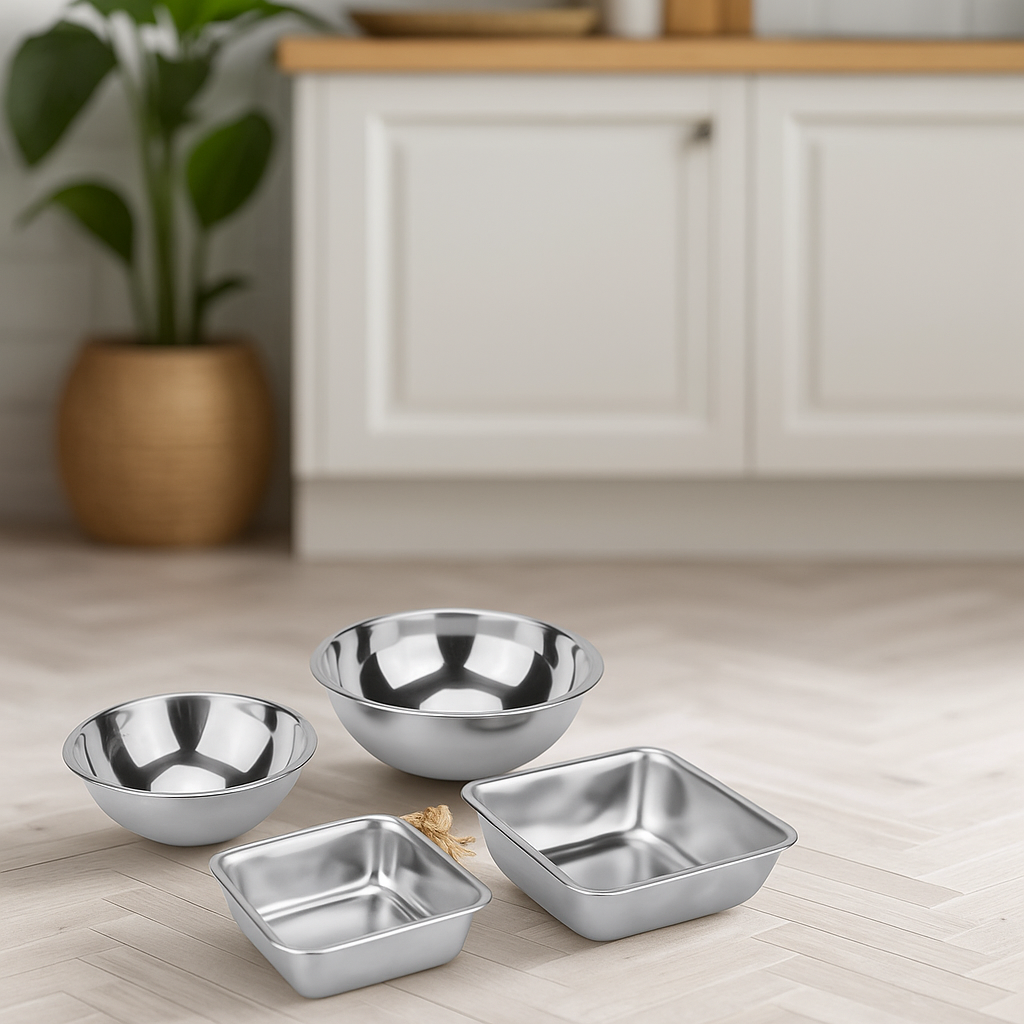 Gamelle Chien Chat Inox Taille multiples