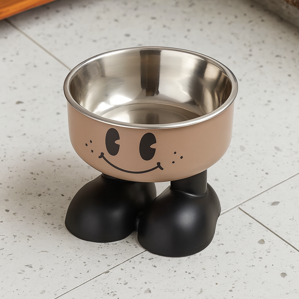 Gamelle Surélevée Smiley – Confort & Hygiène | Chien & Chat