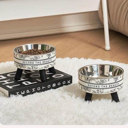 Gamelle Design Chien Chat Surélevée Confort Posture