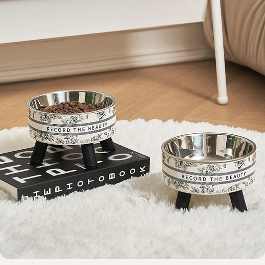 Gamelle Design Chien Chat Surélevée Confort Posture