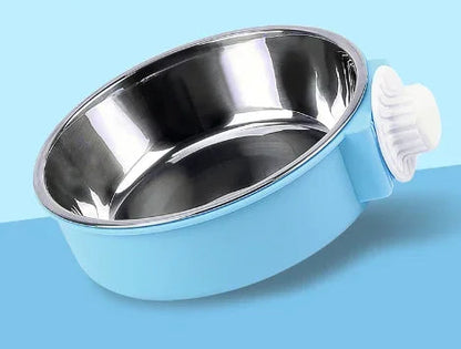 Gamelle Chien Chat Suspendue Réglable Pour Cage