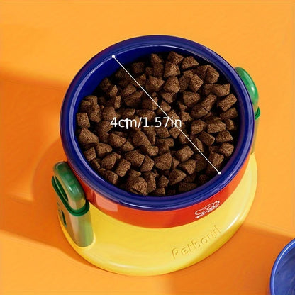 Gamelle Chien Chat Surélevée Hauteur Réglable