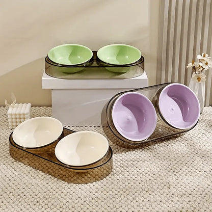 Gamelle Double Chien Chat Classique