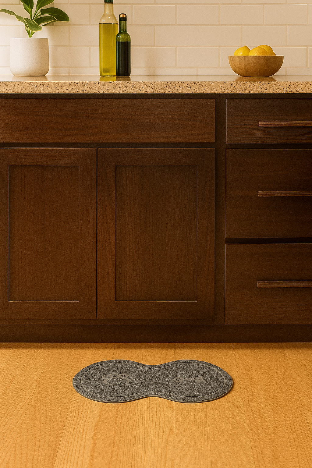 Tapis De Gamelle Chien Chat – Protection Sol Pratique